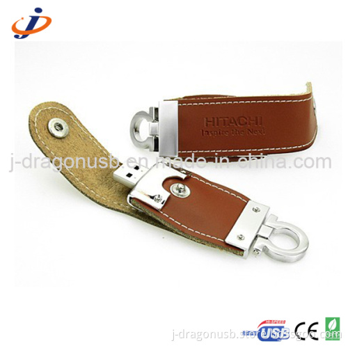 Popular Brown Leather USB Flash Drive JL011